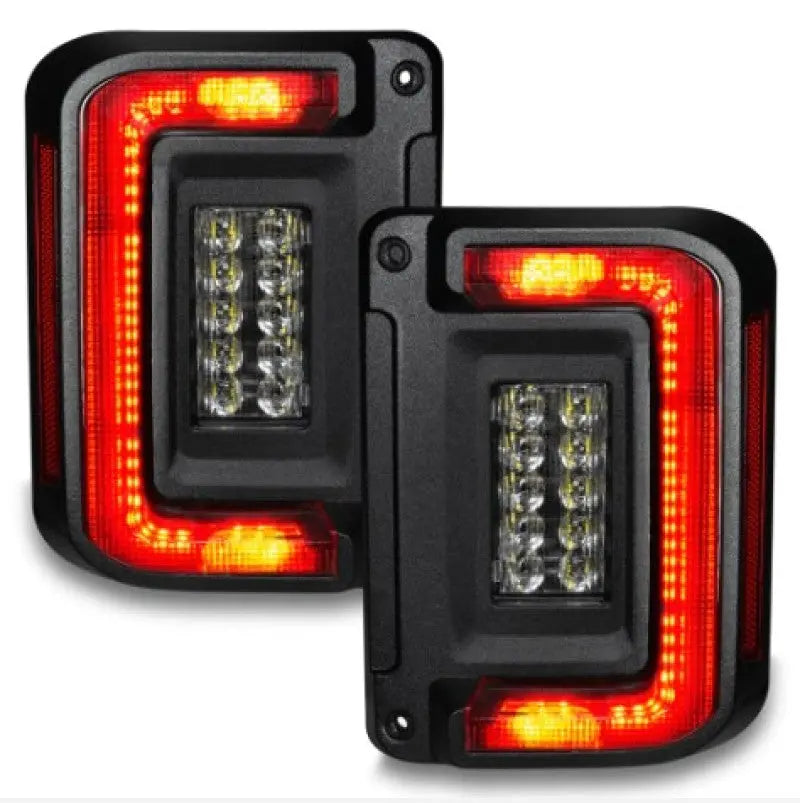 Oracle Lighting Jeep Wrangler JK Flush Mount LED Tail Lights - DTX Performance