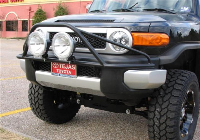 N-Fab Pre-Runner Light Bar 06-17 Toyota FJ Cruiser - Tex. Black - DTX Performance