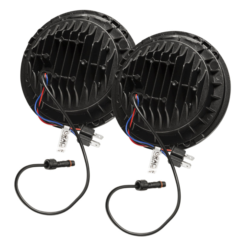 Oracle Jeep Wrangler JL/Gladiator JT 7in. High Powered LED Headlights (Pair) - Dynamic - Dynamic - DTX Performance