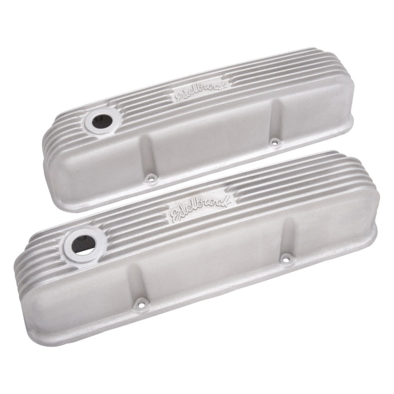 Edelbrock Valve Cover Classic Series Ford 1958-1976 FE V8 Satin - DTX Performance