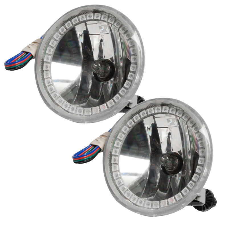 Oracle Lighting 14-15 GMC Sierra 1500 Pre-Assembled LED Halo Fog Lights -Blue - DTX Performance