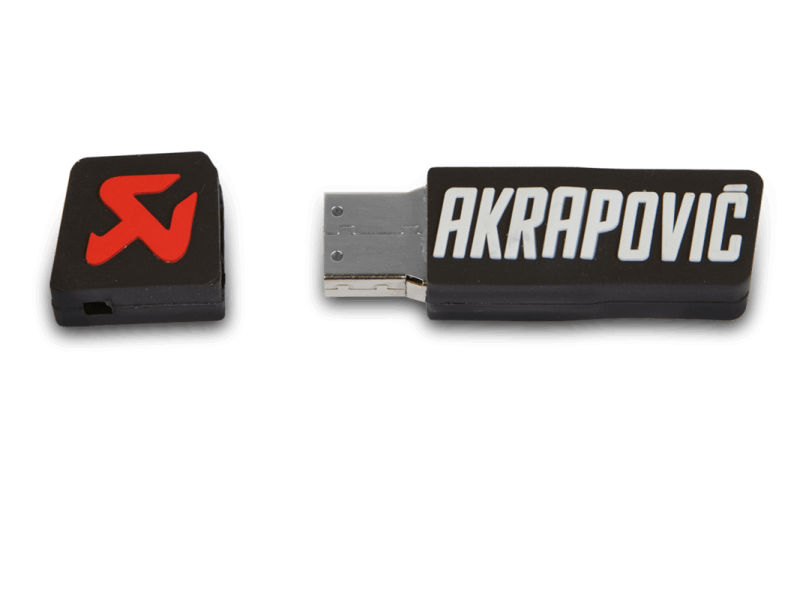 Akrapovic USB Key Rubber 16GB 69.5x20 - DTX Performance