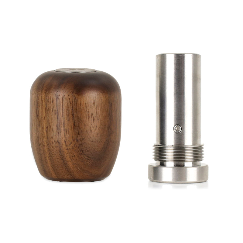 Mishimoto Short Steel Core Wood Shift Knob - Walnut - DTX Performance