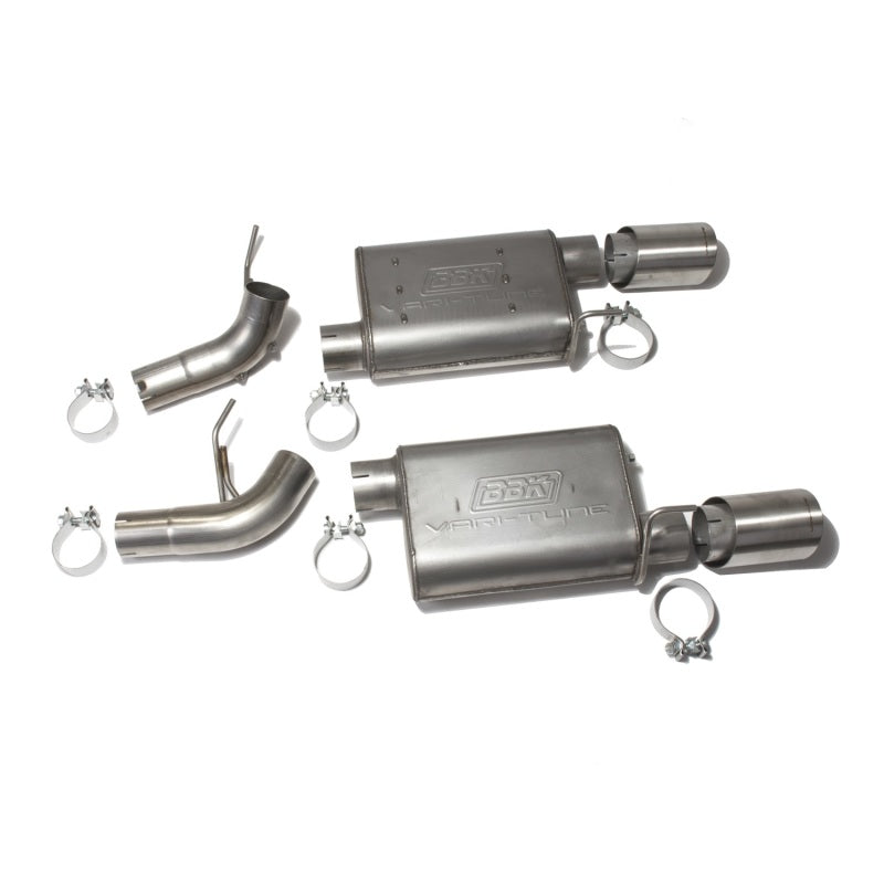 BBK 05-10 Mustang GT VariTune Axle Back Exhaust Kit (Stainless Steel - DTX Performance