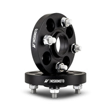 Load image into Gallery viewer, Mishimoto Wheel Spacers - 4x100 - 56.1 - 35 - M12 - Black - DTX Performance