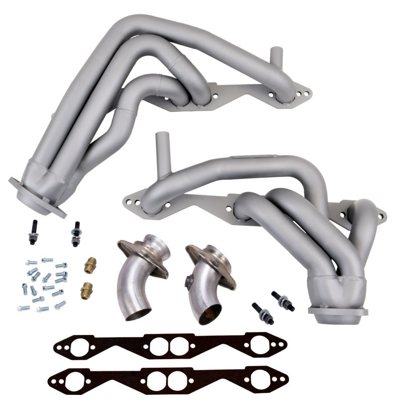 BBK 93-96 Chevrolet Impala SS Shorty Tuned Length Exhaust Headers - 1-5/8 Titanium Ceramic - DTX Performance