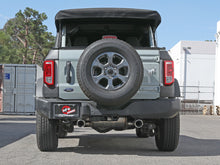 Load image into Gallery viewer, aFe Vulcan 3in 304 SS Axle-Back Exhaust 2021 Ford Bronco L4-2.3L (t)/V6-2.7L (tt) w/ Polished Tips - DTX Performance