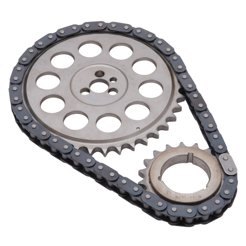 Edelbrock Timing Chain Performer Link 396-502 Chevrolet 96-Later Blocks w/ Cam Thrust Plate - DTX Performance