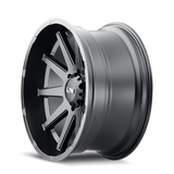 ION Type 143 17x9 / 6x135 BP / -12mm Offset / 87.1mm Hub Matte Black Wheel