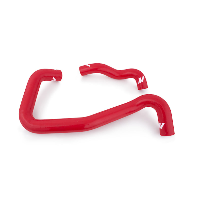 Mishimoto 05-07 Ford 6.0L Powerstroke Coolant Hose Kit (Monobeam Chassis) (Red) - DTX Performance