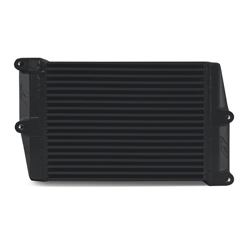 Mishimoto Heavy-Duty Oil Cooler - 10in. Opposite-Side Outlets - Black - DTX Performance