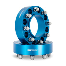 Load image into Gallery viewer, Mishimoto Borne Off-Road Wheel Spacers - 8X170 - 125 - 50mm - M14 - Blue - DTX Performance