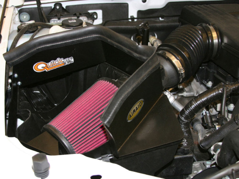 Airaid 06-07 Hummer H3 3.5/3.7L I-5 CAD Intake System w/o Tube (Dry / Red Media) - DTX Performance