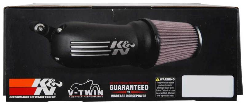 K&N 08-17 Harley Davidson Touring Models Performance Air Intake System - DTX Performance