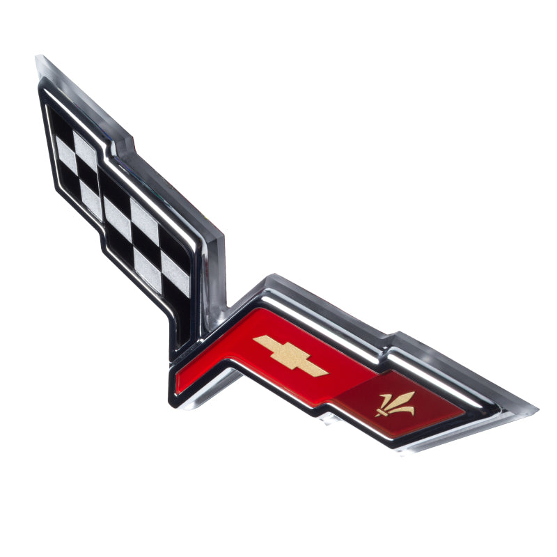 Oracle Chevrolet Corvette C6 Illuminated Emblem - Red - DTX Performance