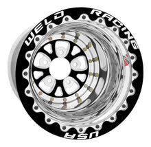 Load image into Gallery viewer, Weld V-Series 15x8 / 5x4.5 BP / 5in. BS Black Wheel - Non-Beadlock - DTX Performance