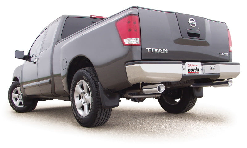 Borla 04-15 Nissan Titan 5.6L-V8 2&4WD Catback Exhaust System - DTX Performance