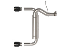 Load image into Gallery viewer, aFe Vulcan 3in 304 SS Axle-Back Exhaust 2021 Ford Bronco L4-2.3L (t)/V6-2.7L (tt) w/ Black Tips - DTX Performance