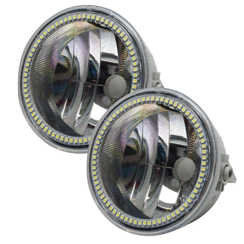 Oracle Lighting 06-10 Ford F-150 Pre-Assembled LED Halo Fog Lights -Blue - DTX Performance