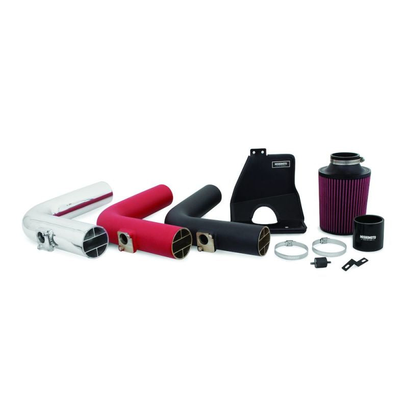 Mishimoto 08+ Subaru WRX/STi Performance Cold Air Intake Kit - Wrinkle Red - DTX Performance