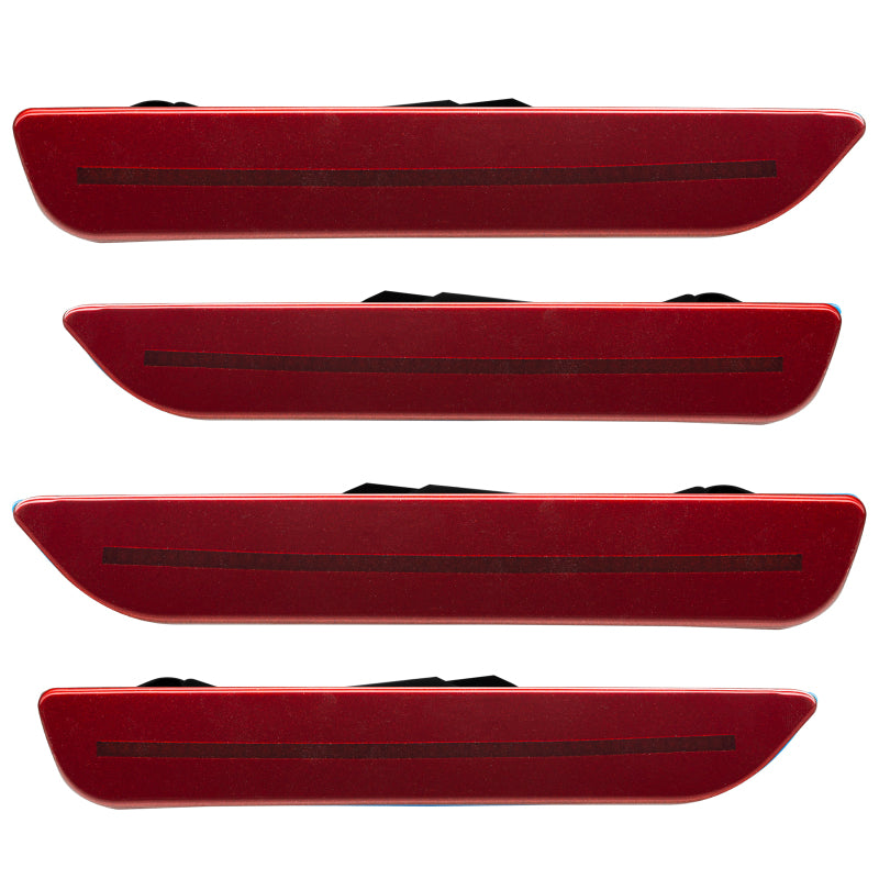 Oracle 10-14 Ford Mustang Concept Sidemarker Set - Ghosted - Ruby Red Metallic (RR) - DTX Performance