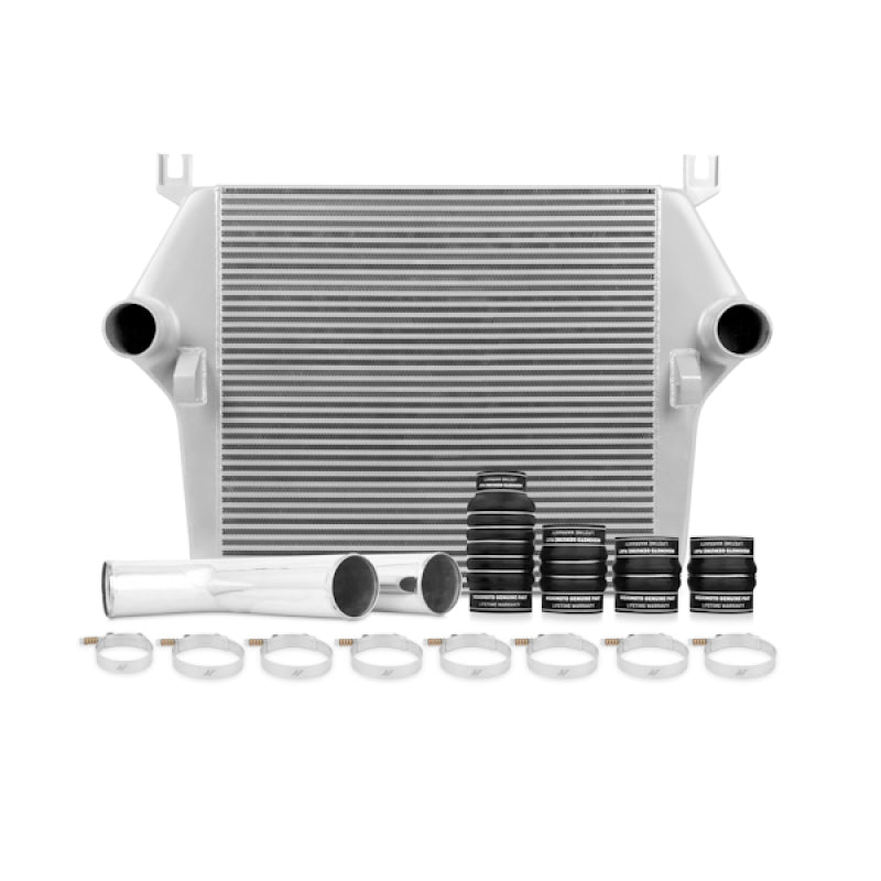 Mishimoto 07.5-09 Dodge 6.7L Cummins Intercooler Kit w/ Pipes (Silver) - DTX Performance