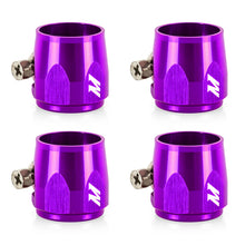 Load image into Gallery viewer, Mishimoto Aluminum -6AN Hex Finishers - Purple - DTX Performance