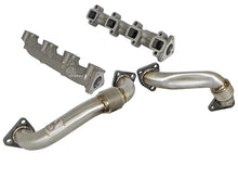 Load image into Gallery viewer, aFe 01-04 GM V8-6.6L LB7 Twisted Steel Manifold w/ Up Pipe - DTX Performance