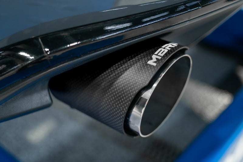 MBRP 19-21 VW Jetta GLI T304 SS 3in Cat-Back Dual Split Rear Exit Exhaust - Carbon Fiber Tips - DTX Performance