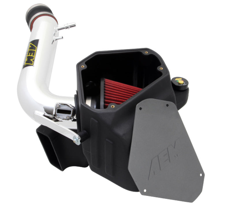 AEM 11-12 Ford Mustang 3.7L V6 Polished Cold Air Intake System - DTX Performance