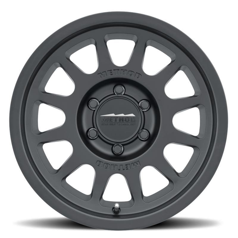 Method MR703 16x8 0mm Offset 6x5.5 106.25mm CB Matte Black Wheel - DTX Performance