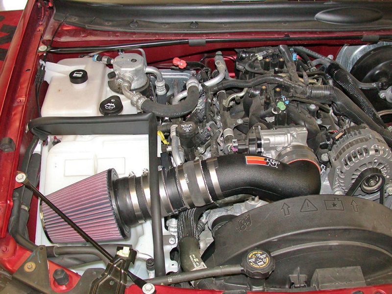 K&N 03-04 Chevrolet Trailblazer V8-5.3L / 03-04 GMC Envoy V8-5.3L Performance Intake Kit - DTX Performance