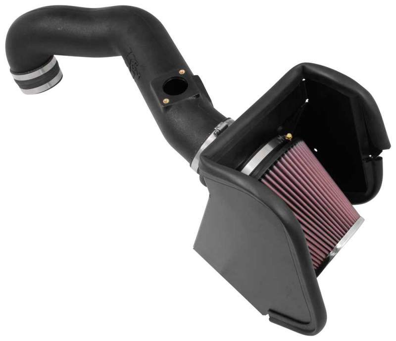 K&N 16-17 Nissan Titan XD V8-5.0L DSL 63 Series Aircharger Performance Intake - DTX Performance