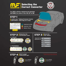 Load image into Gallery viewer, MagnaFlow 09-19 Ford F53 V10 6.8L Underbody 6.8L Direct Fit Catalytic Converter - DTX Performance