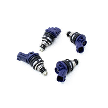 Load image into Gallery viewer, DeatschWerks Nissan G20 / SR20 / 240sx 740cc Side Feed Injectors - DTX Performance