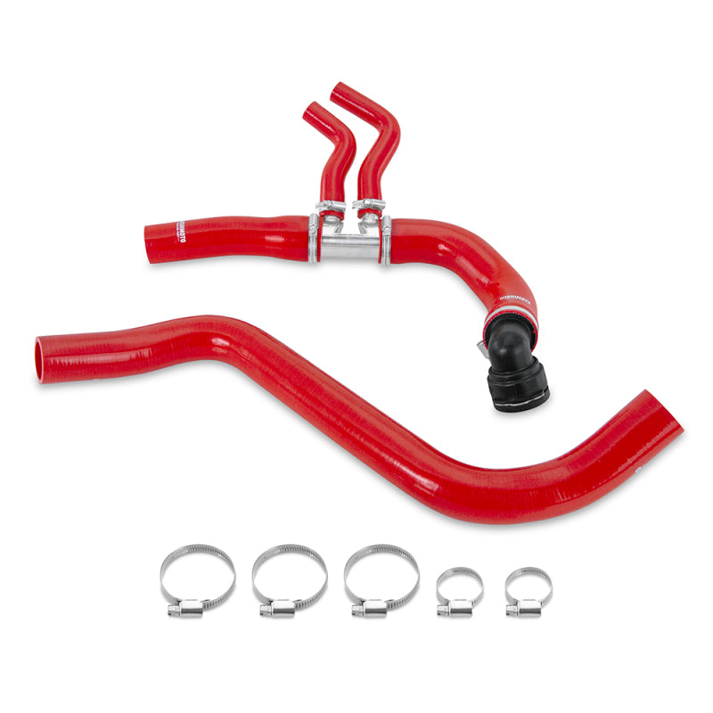 Mishimoto 15-17 Ford Expedition 3.5L EcoBoost Silicone Radiator Hose Kit - Red - DTX Performance