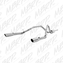 Load image into Gallery viewer, MBRP 14 Chevy/GMC 1500 Silverado/Sierra 4.3L V6/5.3L V8 Dual Split Rear T409 3in Cat Back Exhaust - DTX Performance