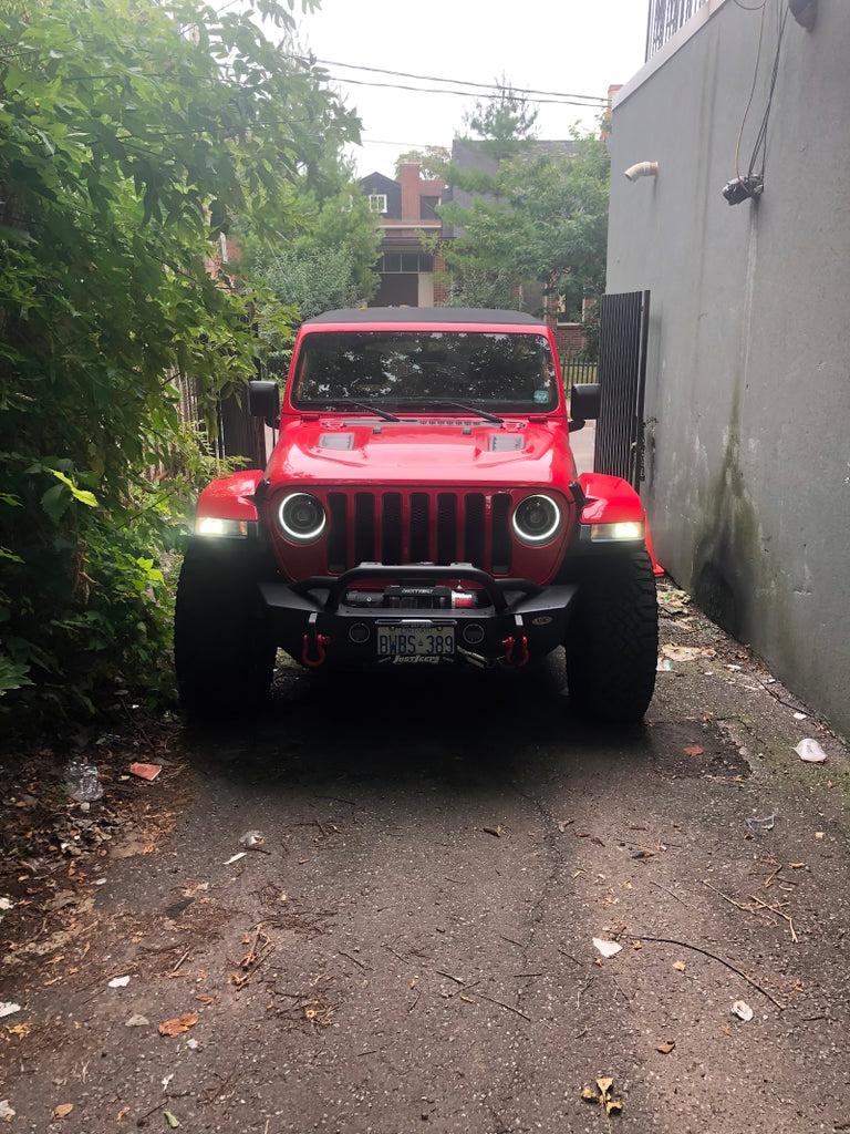 Oracle Jeep JL/Gladiator JT Oculus Switchback Bi-LED Projector Headlights - Amber/White Switchback - DTX Performance