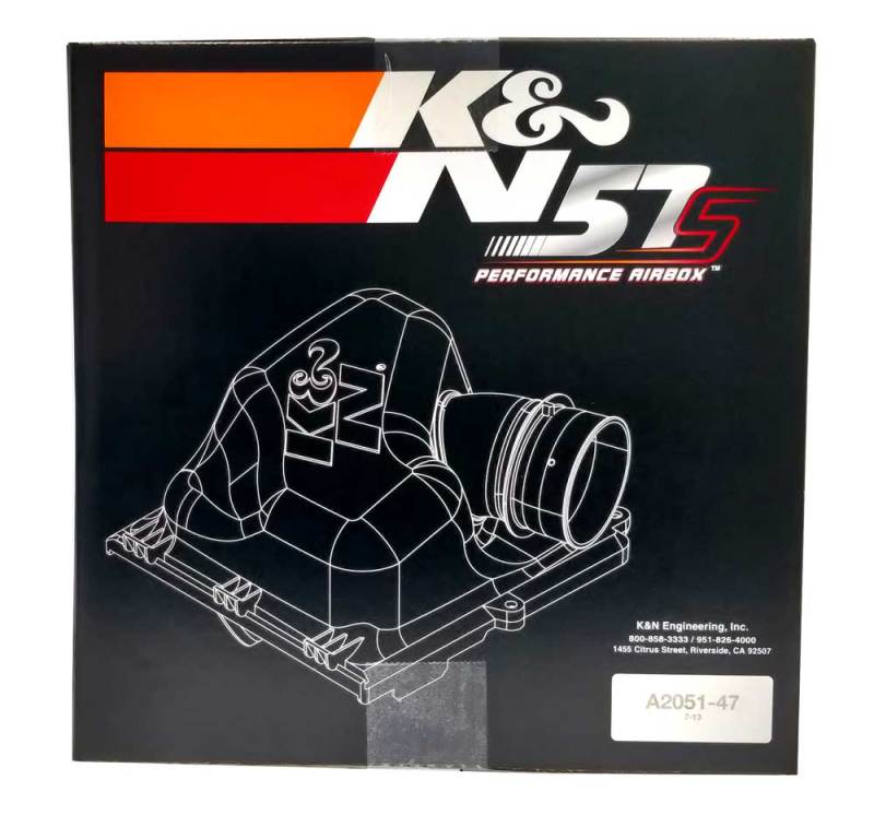 K&N Performance Intake Kit  for Ford C-Max/Focus II / Volvo C30/S40/V40/V50/V70 / Mazda 3/5 - DTX Performance