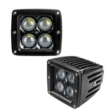 Load image into Gallery viewer, Oracle Black Series - 7D 3in W LED Square Spot/Flood Light - 6000K - DTX Performance