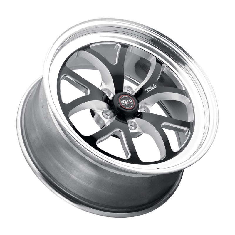 Weld S76 15x4 / 5x4.5 BP / 1.63in. BS Black Wheel (Low Pad) - Non-Beadlock - DTX Performance