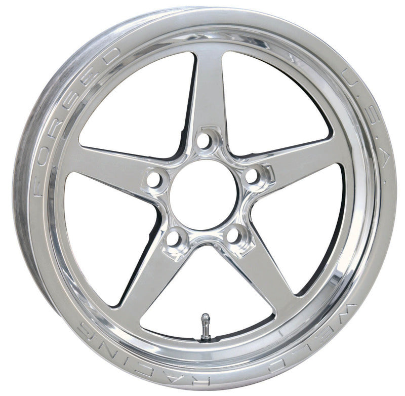 Weld Alumastar 1-Piece 15x3.5 / 5x4.5 BP / 2.25in. BS Polished Wheel - Non-Beadlock - DTX Performance