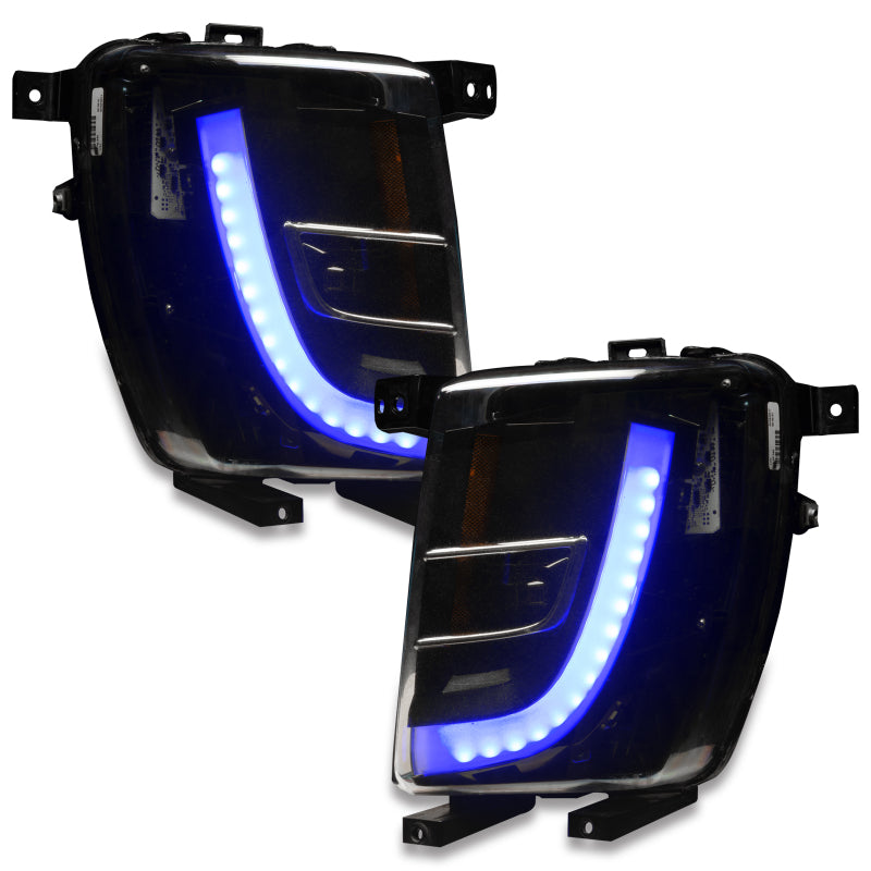 ORACLE Lighting 16-21 Tesla Model X Dynamic ColorSHIFT Headlight & Fog Light DRL Upgrade Kit - DTX Performance