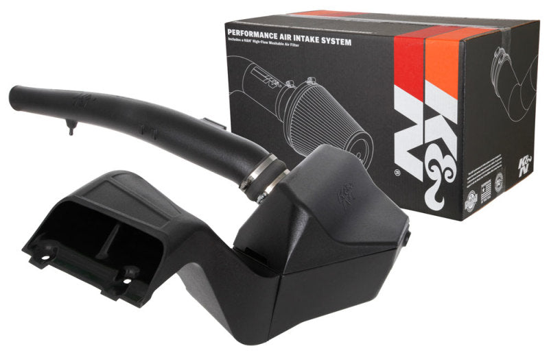 K&N 18-19 Ford F150 V6-3.0L DSL Aircharger Performance Intake Kit - DTX Performance