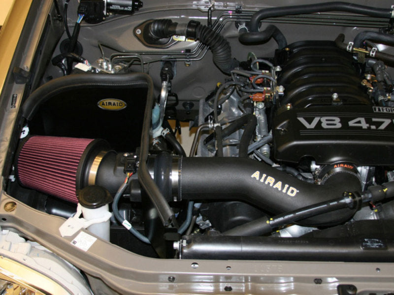 Airaid 03-04 Toyota Tundra 4.7L CAD Intake System w/ Tube (Dry / Red Media) - DTX Performance