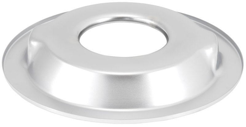 K&N Metal Base Plate 14in OD 5-1/8in Flange Chrome Finish - DTX Performance