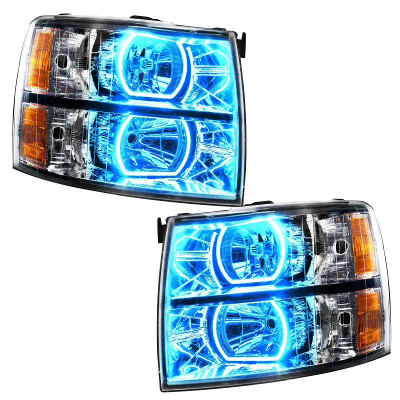 Oracle 07-13 Chevrolet Silverado SMD HL - Square - ColorSHIFT w/ BC1 Controller - DTX Performance