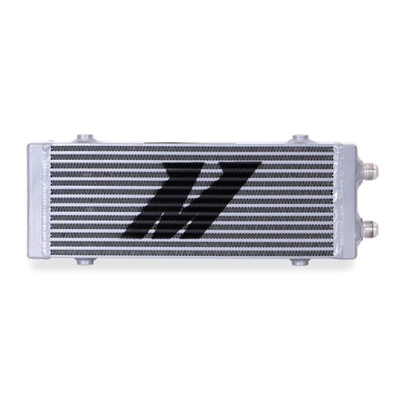 Mishimoto Universal Medium Bar and Plate Dual Pass Silver Oil Cooler - DTX Performance