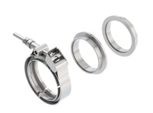 Load image into Gallery viewer, Borla Universal 2.25in Stainless Steel 3pc V-Band Clamp w/ Male and Female Flanges - DTX Performance