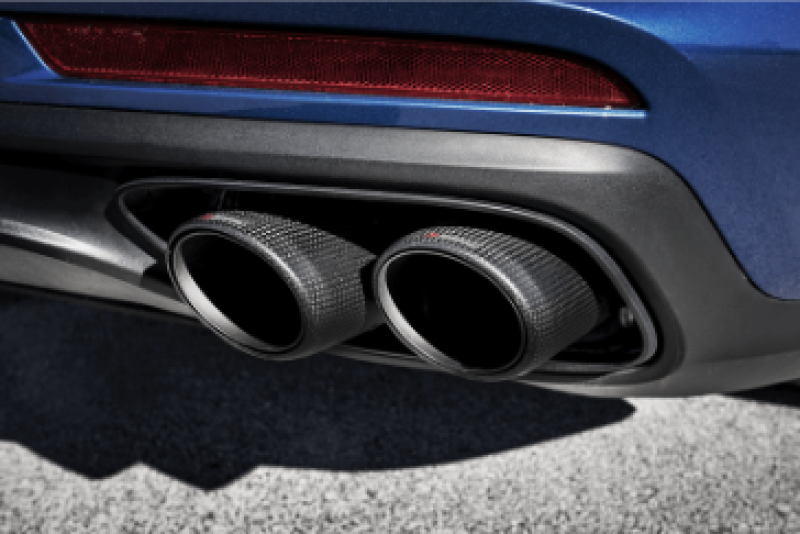 Akrapovic 17-18 Porsche Panamera Turbo Tail Pipe Set (Carbon) - DTX Performance